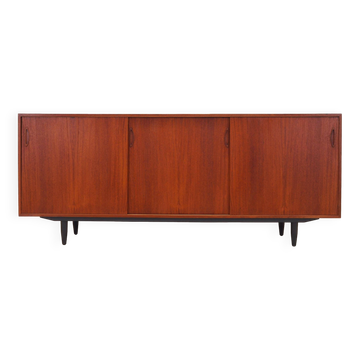 Buffet en teck, design danois, années 1970, production : Danemark