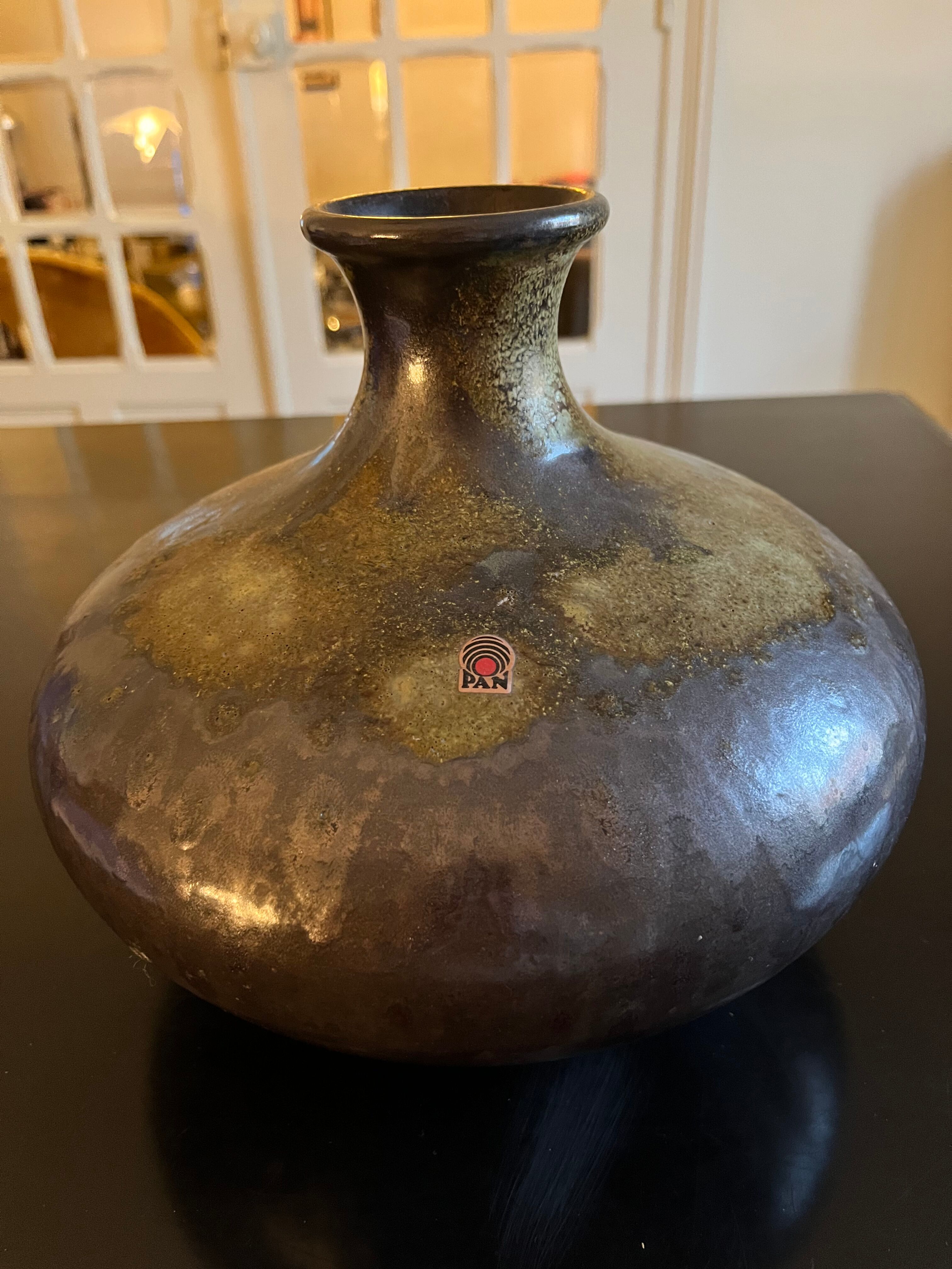 Vase en céramique années 60