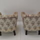 Pair of Mid-century Armchairs,Czechoslovakia,1950's.
