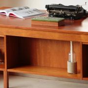 Bureau danois en teck vintage – Domino Møbler (années 60)