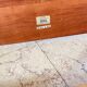 Table basse bois exotique vintage