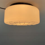 Mid-century flush mount