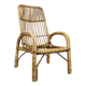 Fauteuil en rotin « French Riviera » des années 1950, Italie
