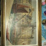 Tableau signé pinard 1924