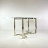 Dining table by Belgochrome, Belgium, 1970