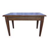 table basse de style Louis XVI bois naturel