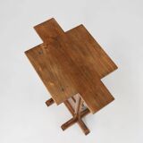 French Wooden Church Console, 1900s