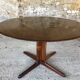 Expandable Scandinavian rosewood dining table by CJ Rosengaarden, circa 60's