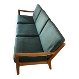 Vintage 3 Seater Sofa Ole Wanscher