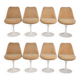 Série de 8 chaises « Tulipe » par Eero Saarinen, pour Knoll, années 1970