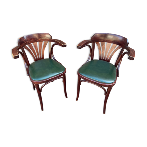 Paire de fauteuils restaurant