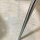 Paire de chaises formica blanc, années 60