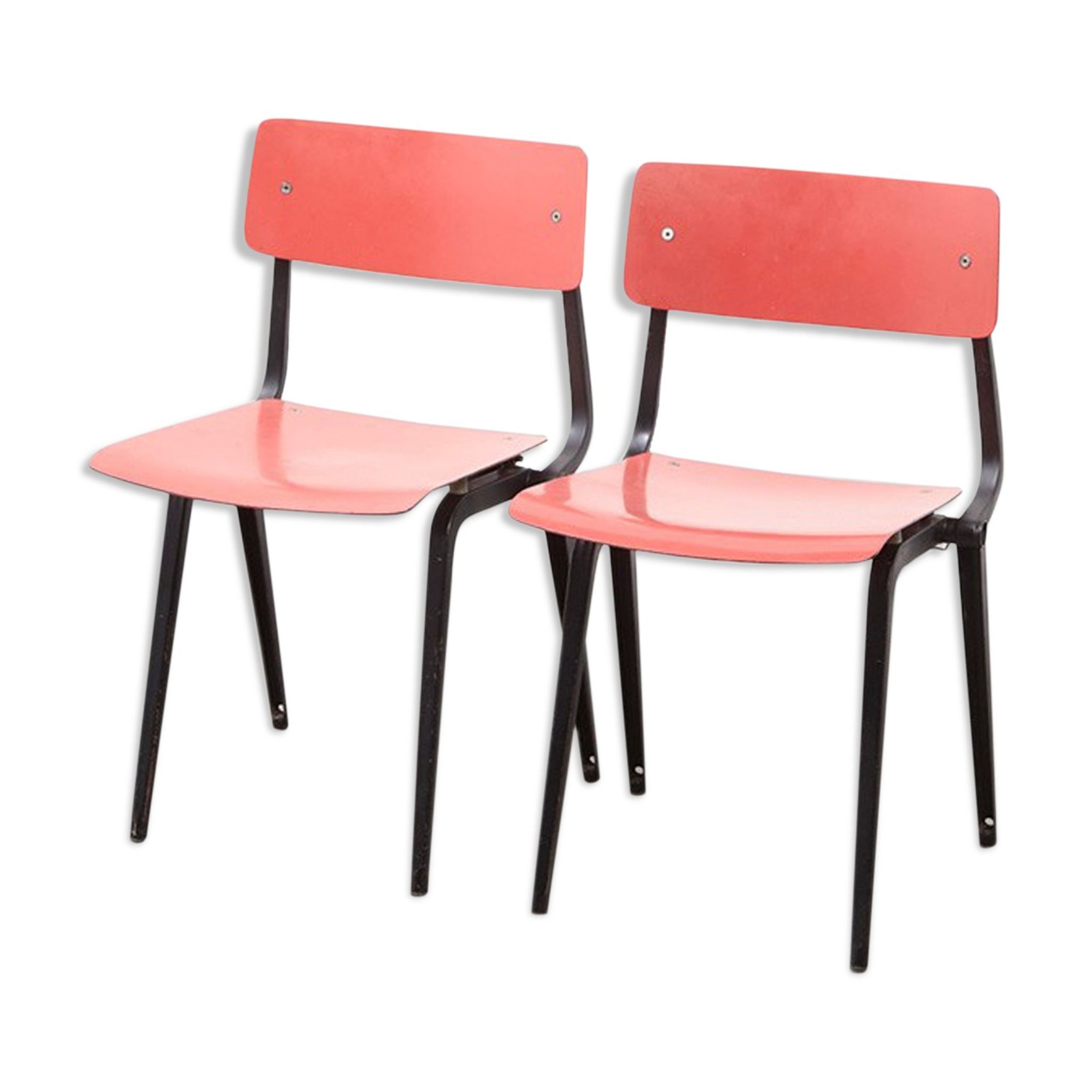 Pair of chairs by Friso Kramer for Ahrend de Cirkel 1953