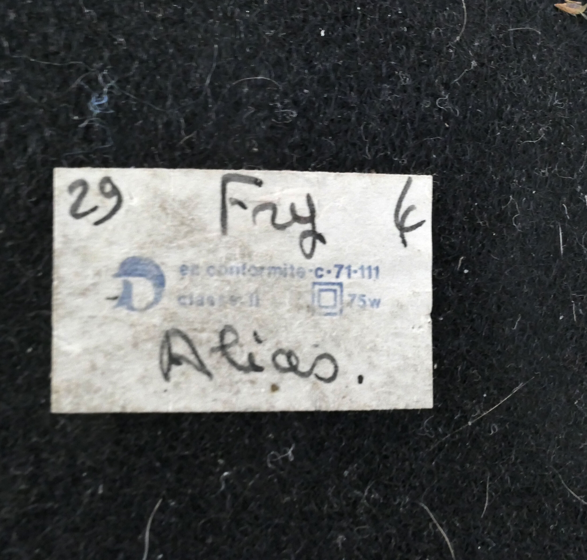 Pied de lampe Maison "Le Dauphin" France