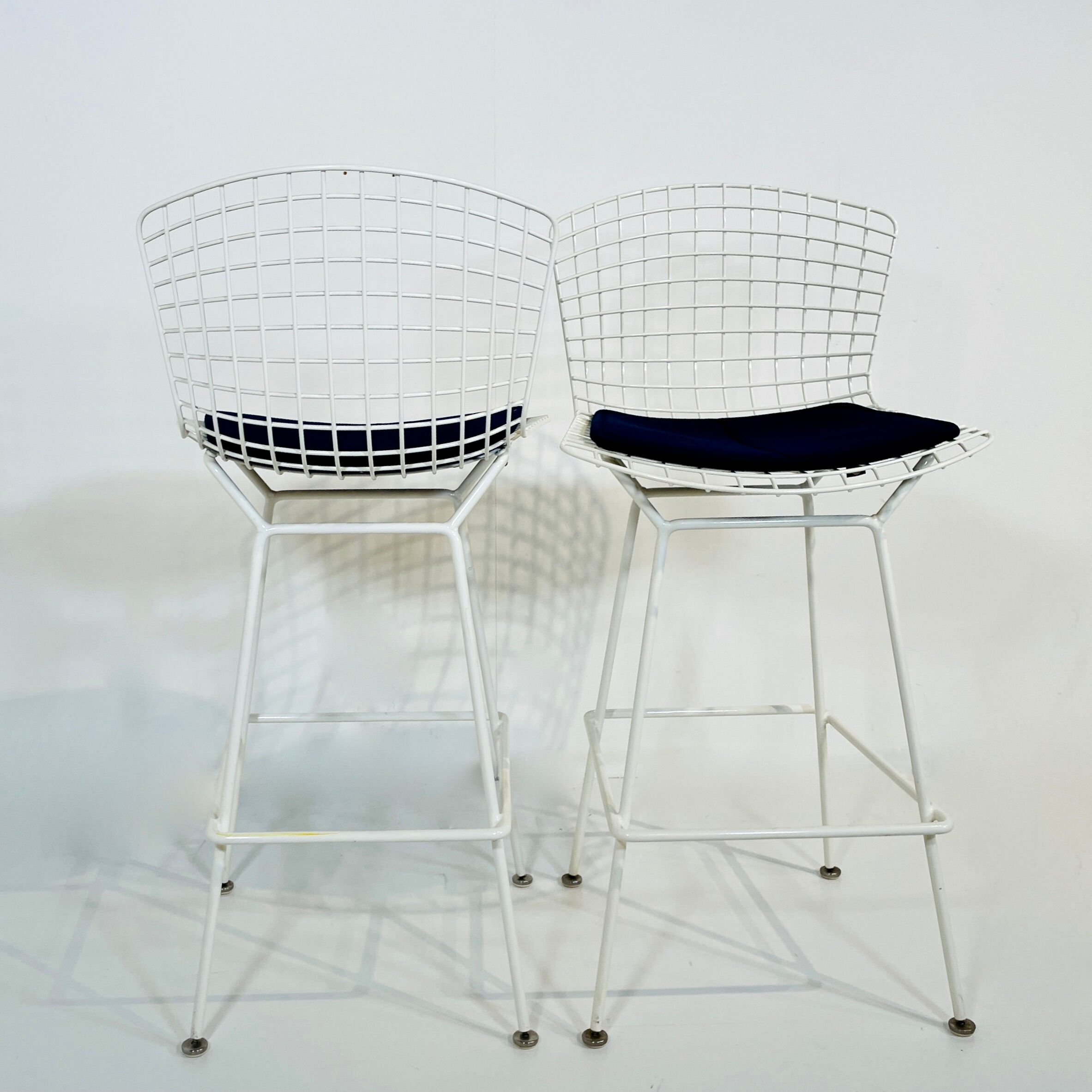 Set of Bar Stools "Wire" by Harry Bertoia for Knoll, USA 1950