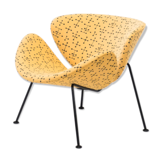 Fauteuil 'Small Dot Pattern' Orange Slice par Pierre Paulin édition Artifort