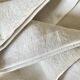 Antique sheet in embroidered hemp linen