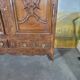 Louis XV carved oak wardrobe