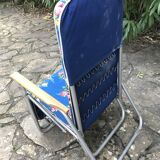 Vintage sunbed lounger