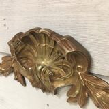Bronze shell pediment