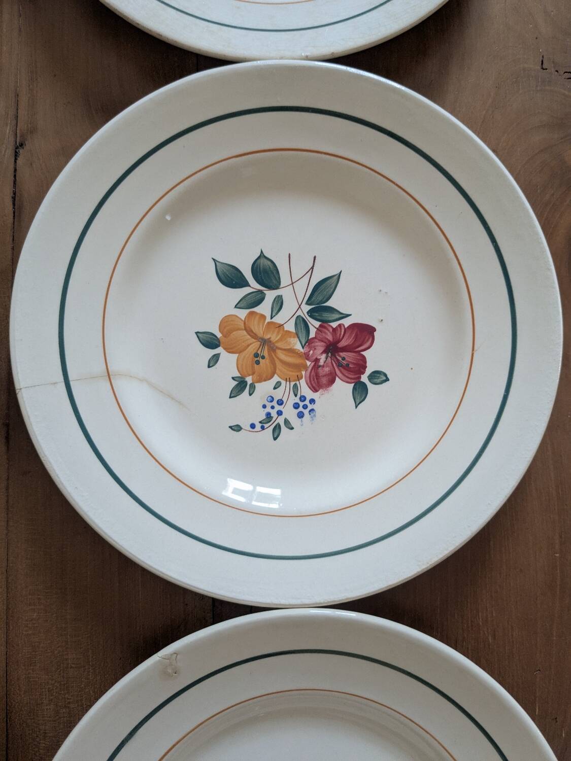 8 Marielle Saint Amand dinner plates