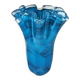 1970s Exquisite "Fazzoletto" Murano Glass Vase by Dogi, Italy