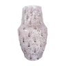 Pink beige sandstone vase