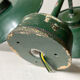 Outdoor enamelled tole wall lamp