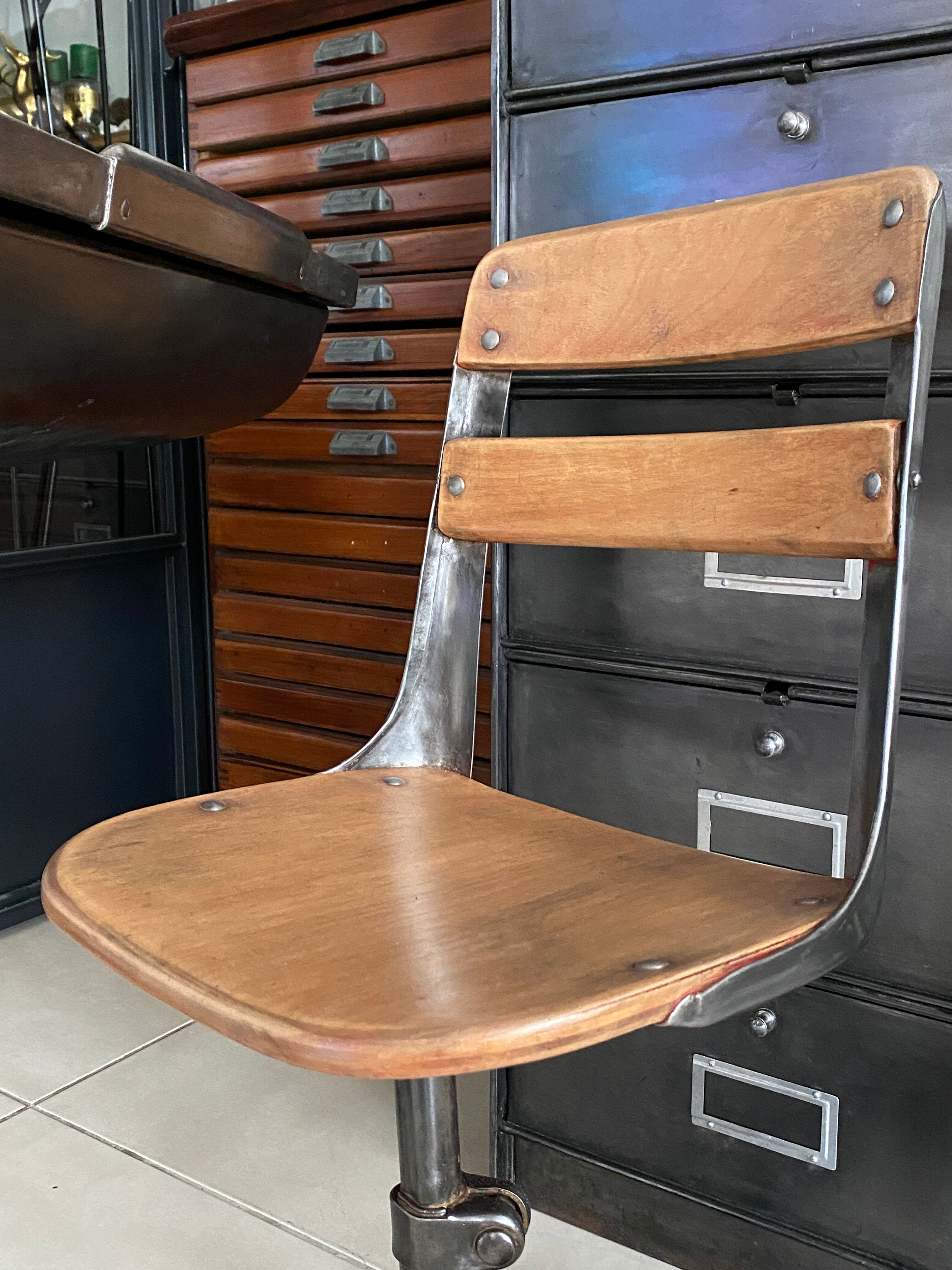 Vintage American school desk