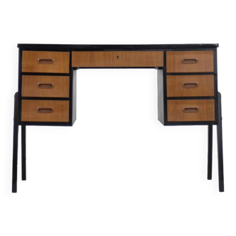 Vintage Swedish Mid-Century Modern Teak Desk, 1960s