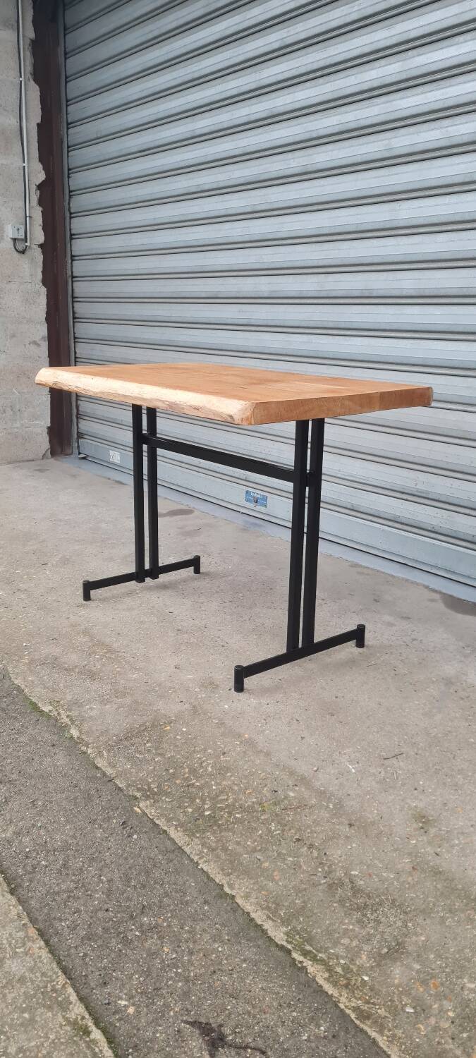 Wooden and metal table 1960