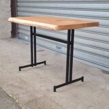 Wooden and metal table 1960