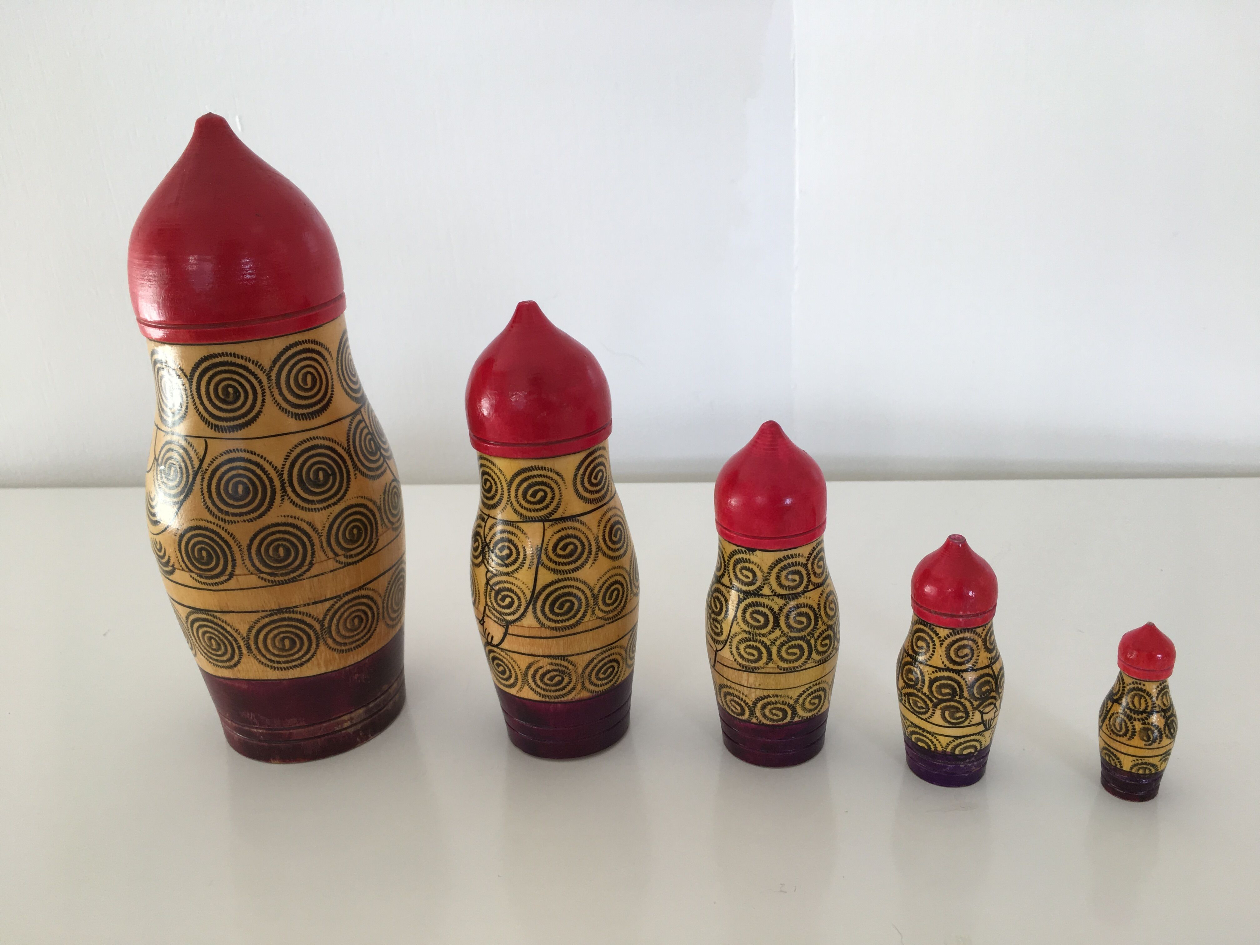 Vintage nesting dolls
