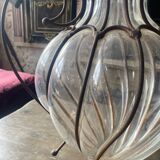 Vase en verre soufflé