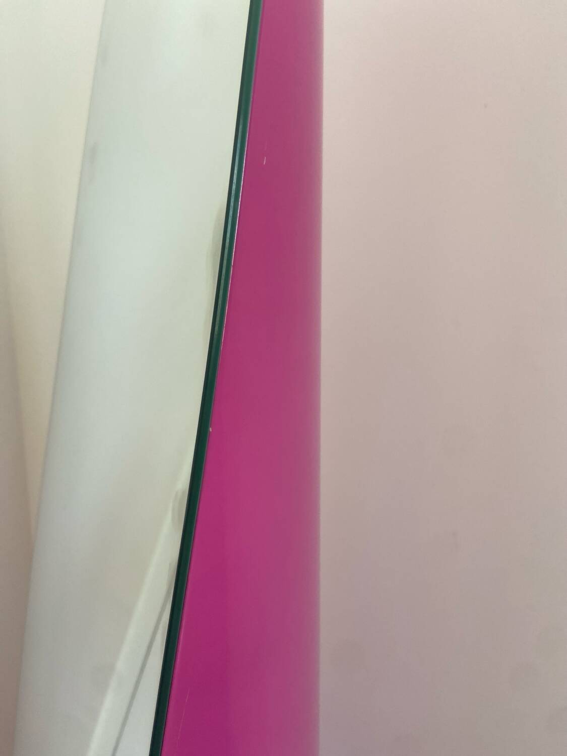 Space age lipstick mirror