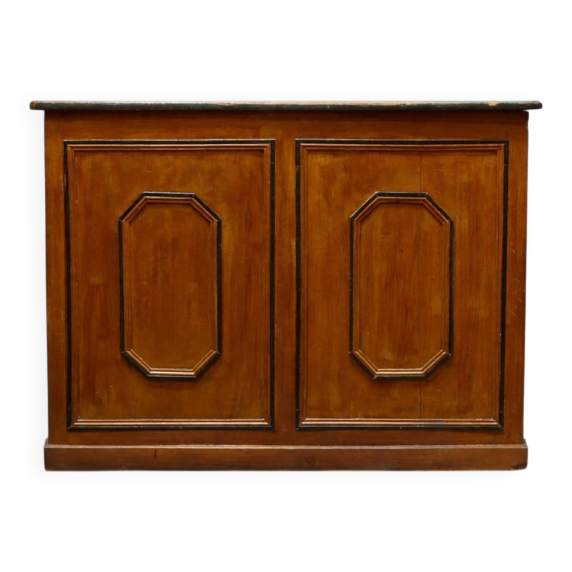 Antique wooden counter – late 19th / early 20th century