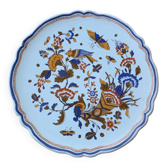 Large plate from P.lambert earthenware