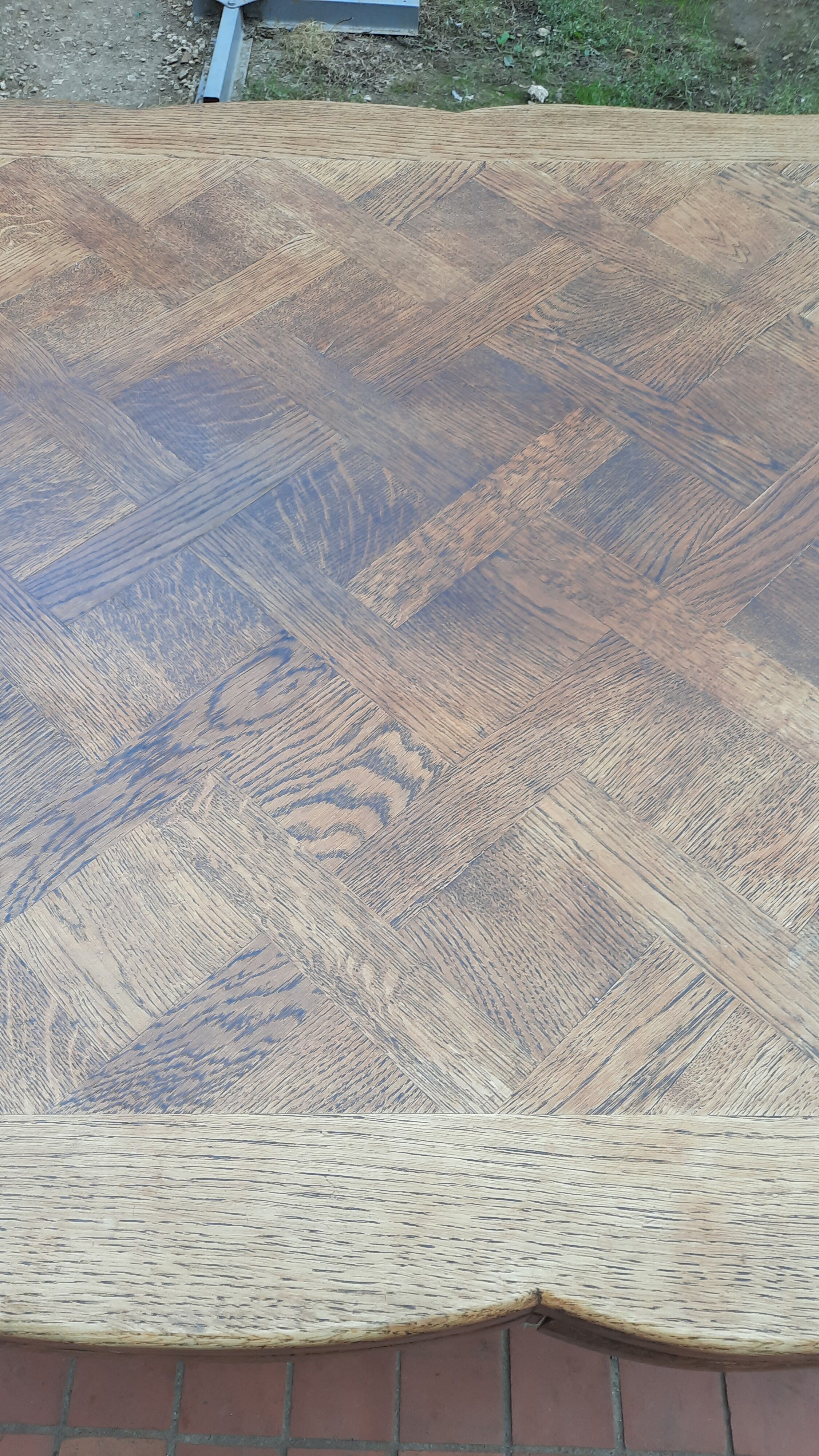 Vintage extendable table