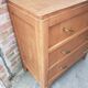 Commode vintage pied compas