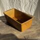 Large ceramic terrine dish in honey and caramel colour H10 L29