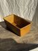 Large ceramic terrine dish in honey and caramel colour H10 L29