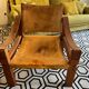 Pair of armchairs and a footrest Pierre Chapo 1960