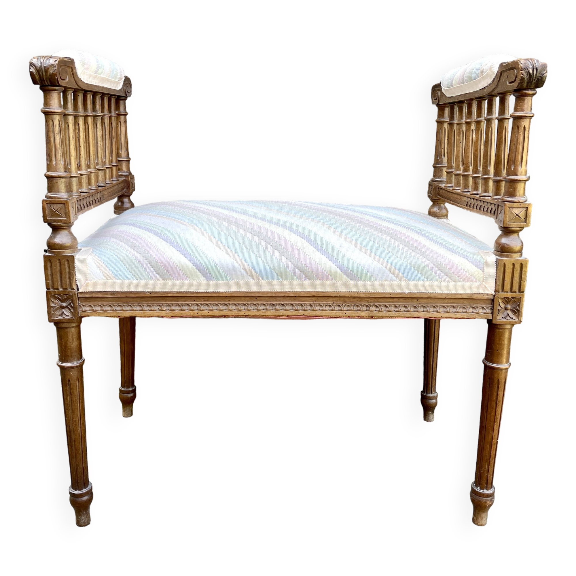 Louis XVI piano bench