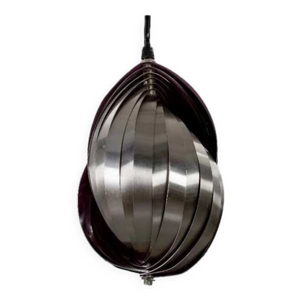 Suspension ''conch'' de Henri Mathieu. France 1970