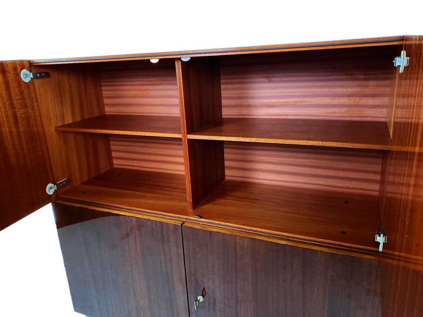 Vintage design cabinet by Bohumil Landsman for Jitona, 1977