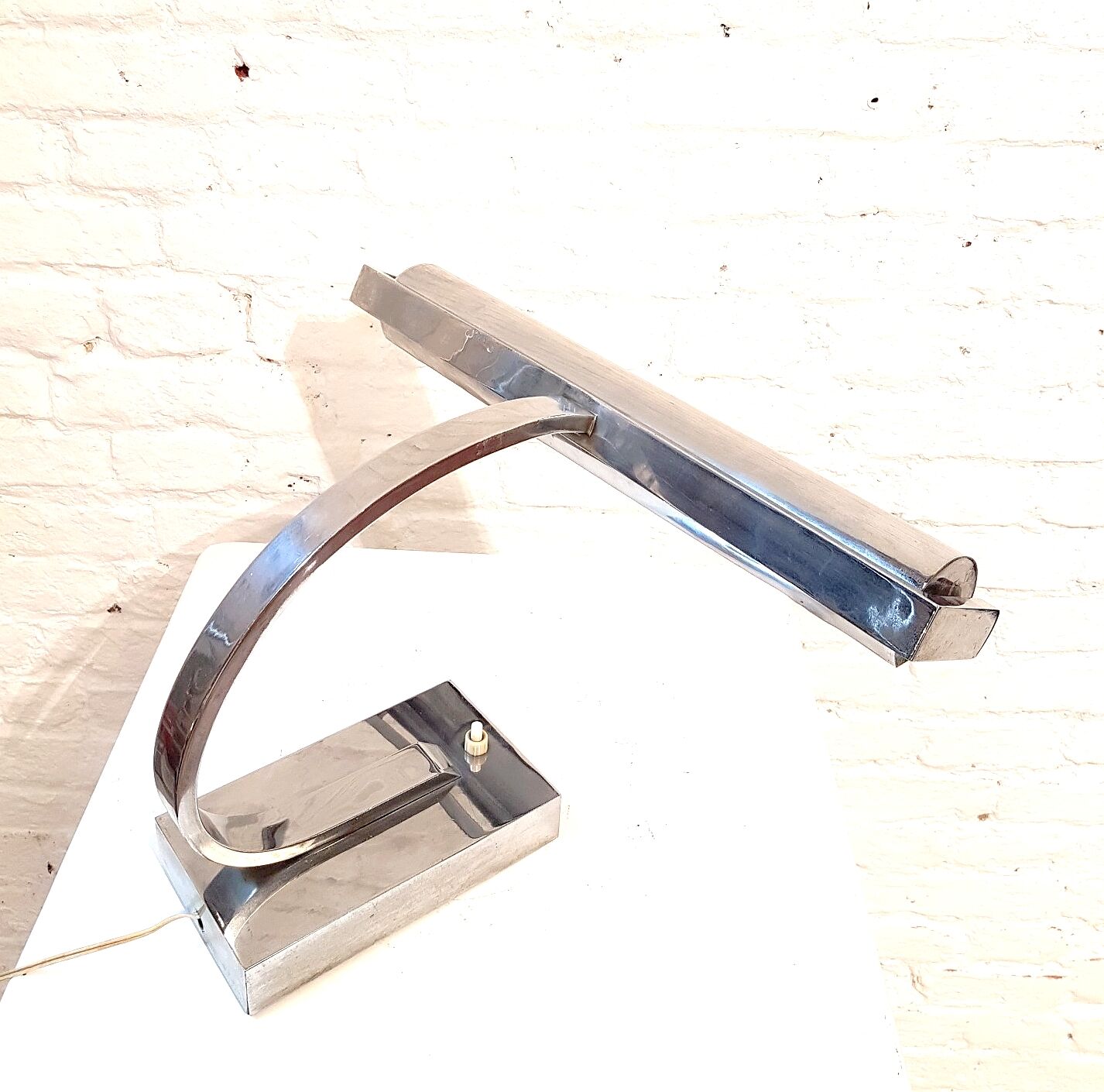 Desk lamp bahaus chrome Ca. 1930