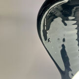 Black ceramic cobra lamp