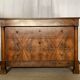 Empire period chest of drawers in mahogany with blond patina circa 1810-1820