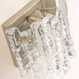 Pair of large Kalmar Murano wall sconces, Austria, 1960s.