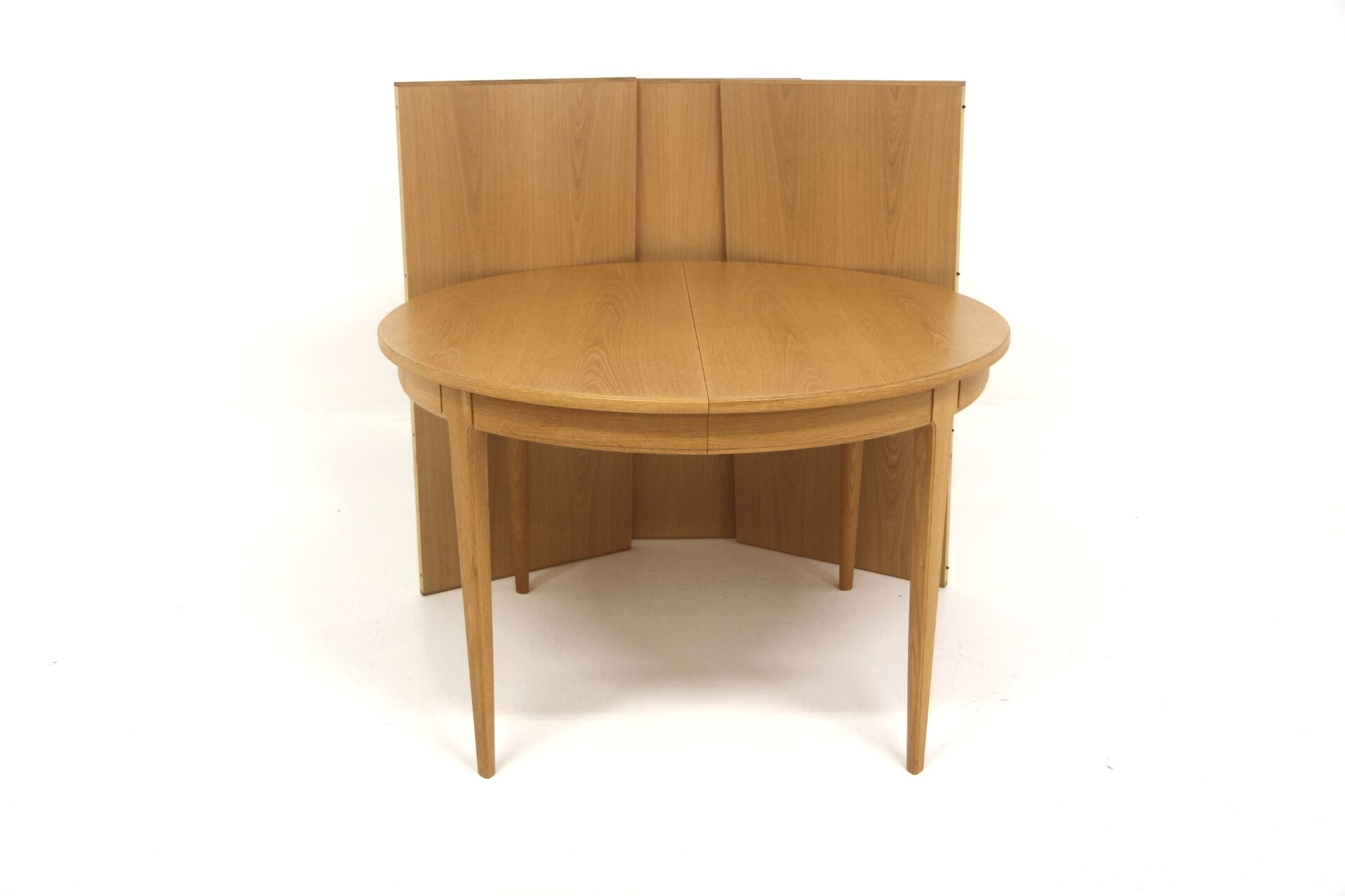 Dining table "Calmare Nickel", Carl Malmsten, Bodafors, Sweden, 1960